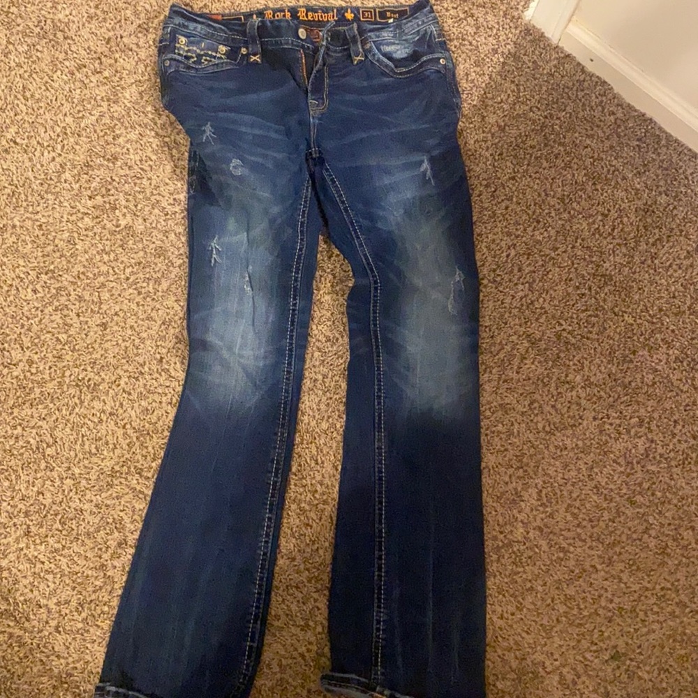 Rock revival jeans
